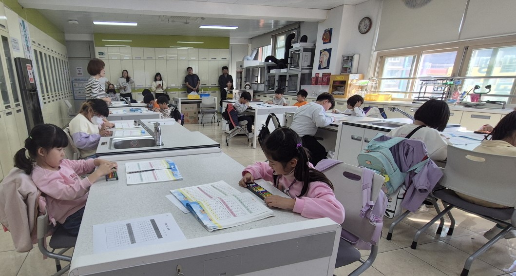 24. 10월 늘봄학교 주산과 암산 공개수업 활동사진 사진